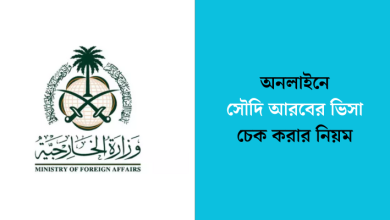 পাসপোর্ট নাম্বার দিয়ে সৌদি আরব ভিসা চেক করার নিয়ম